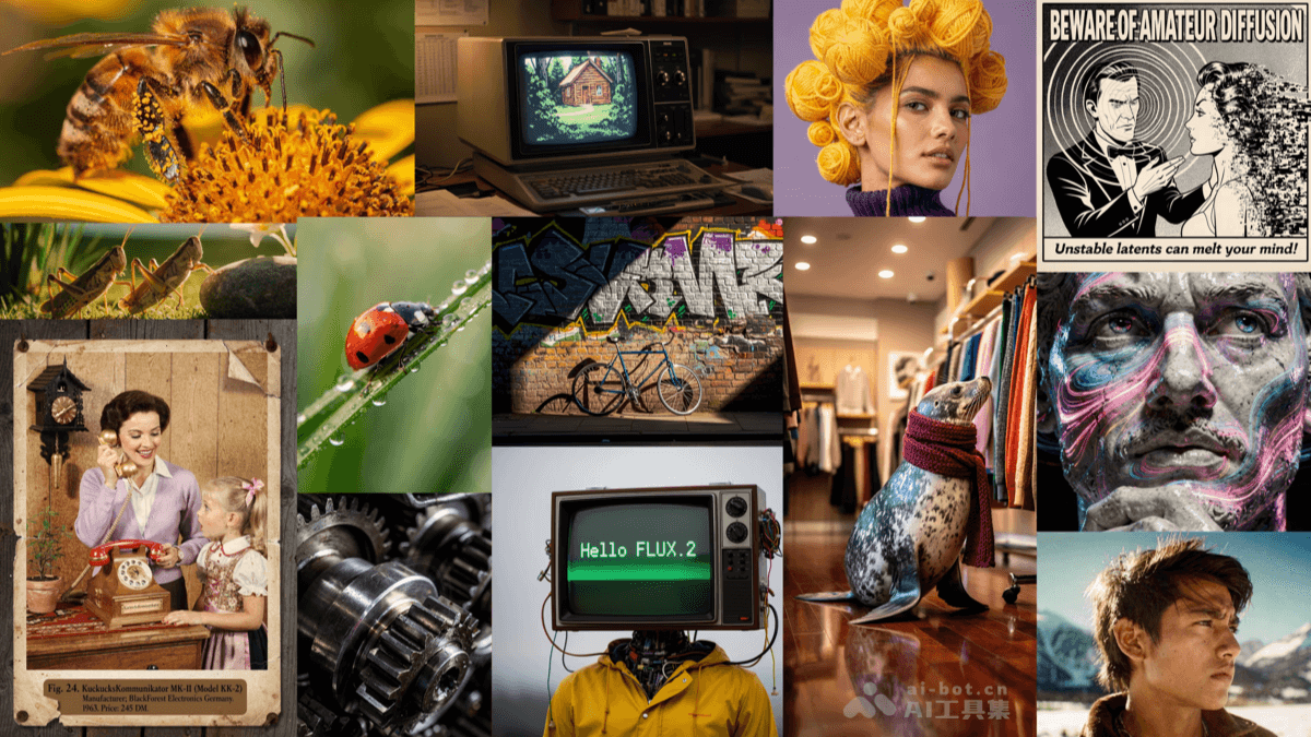 FLUX.2 – Black Forest Labs开源的AI图像生成与编辑模型